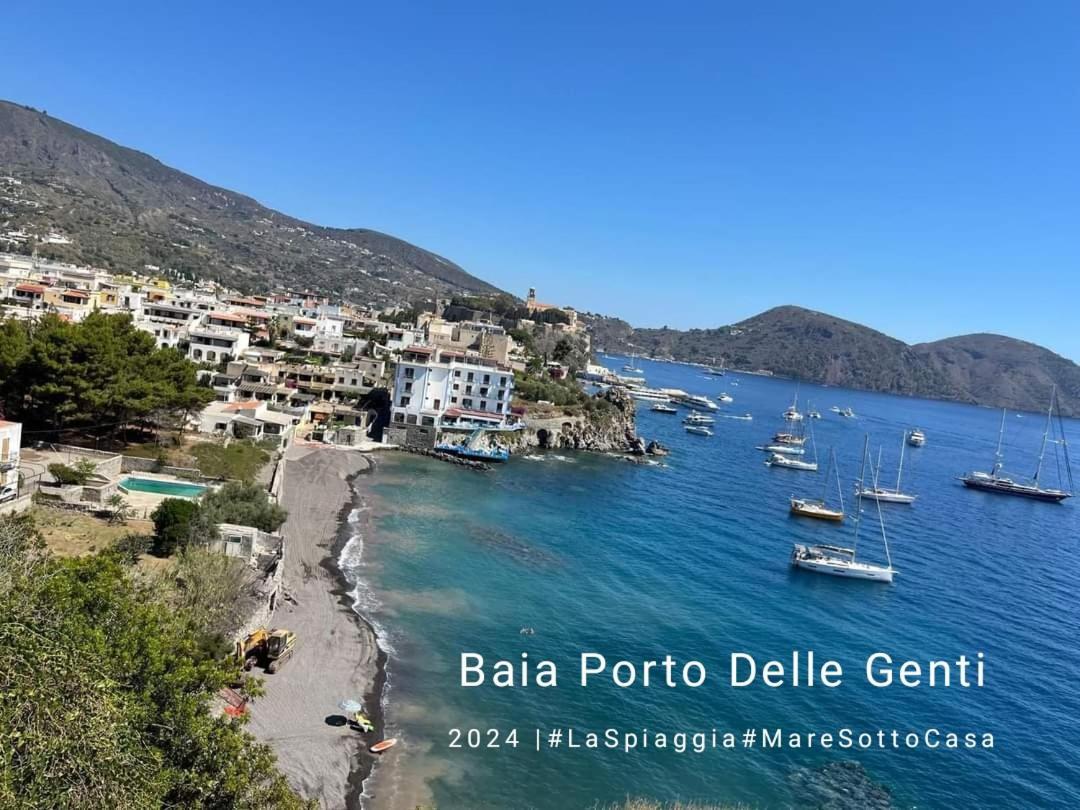 Da Federica Casa Vacanze Baia Porto Delle Genti Lipari  Exterior photo